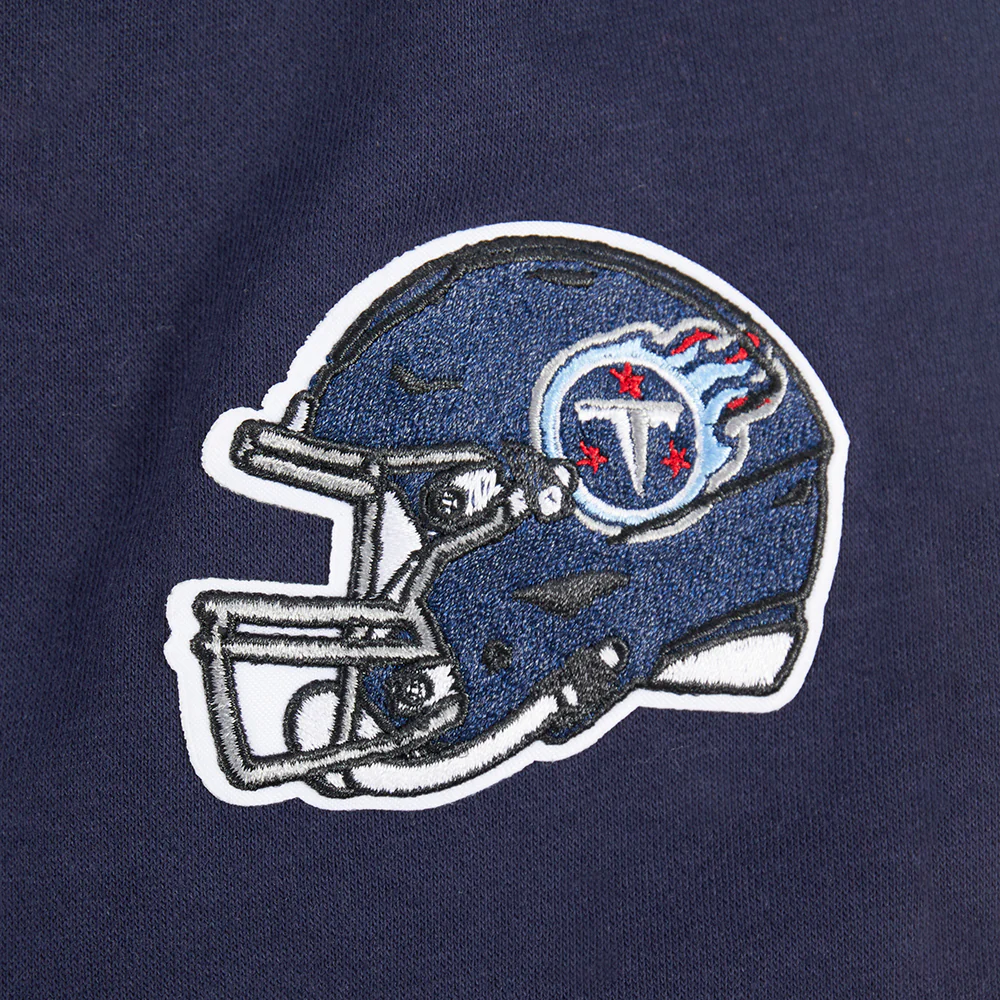 NFL TENNESSEE TITANS CLASSIC LITTLE BOYS FLEECE PULLOVER HOODIE (MIDNIGHT NAVY) - Image 7