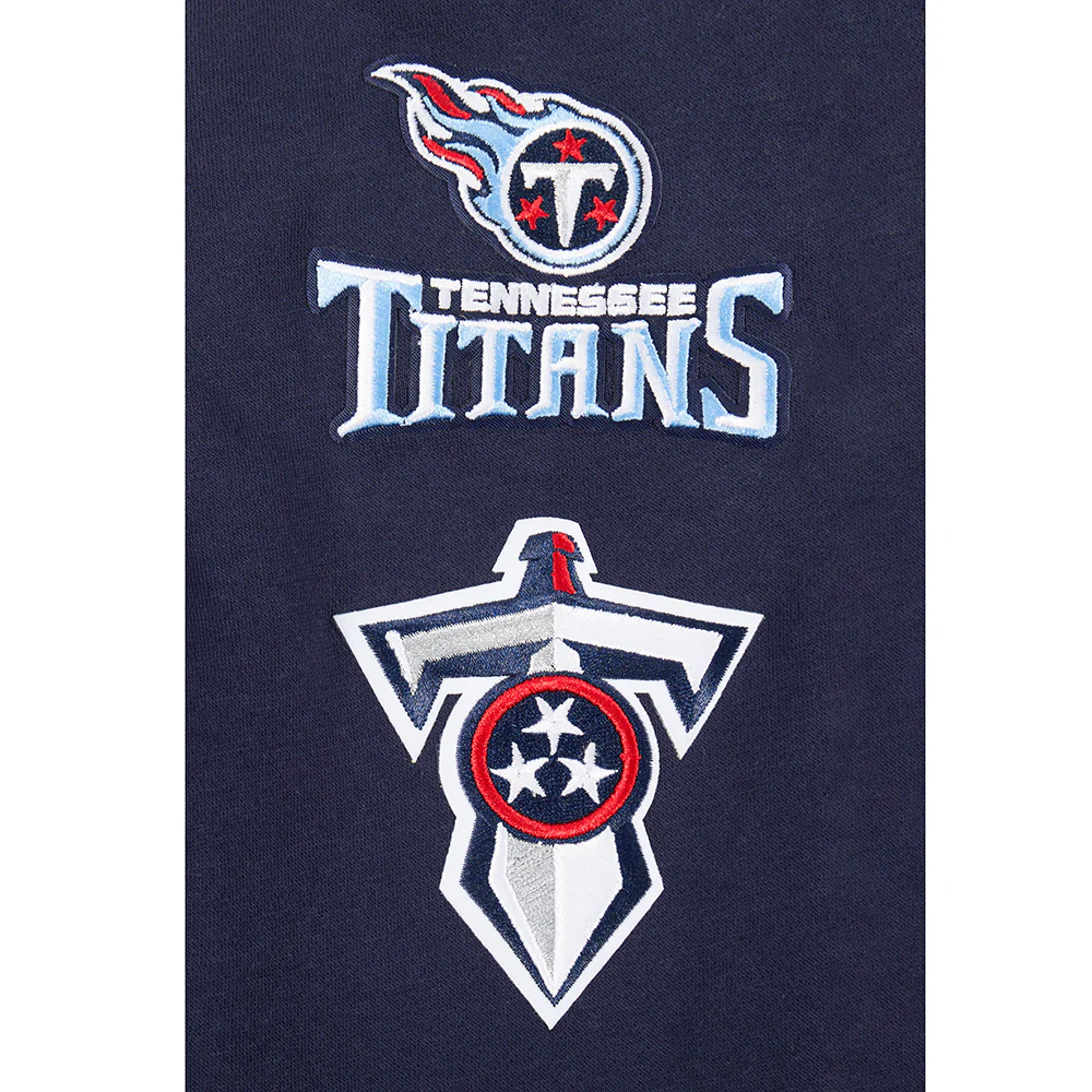 NFL TENNESSEE TITANS CLASSIC LITTLE BOYS FLEECE PULLOVER HOODIE (MIDNIGHT NAVY) - Image 8