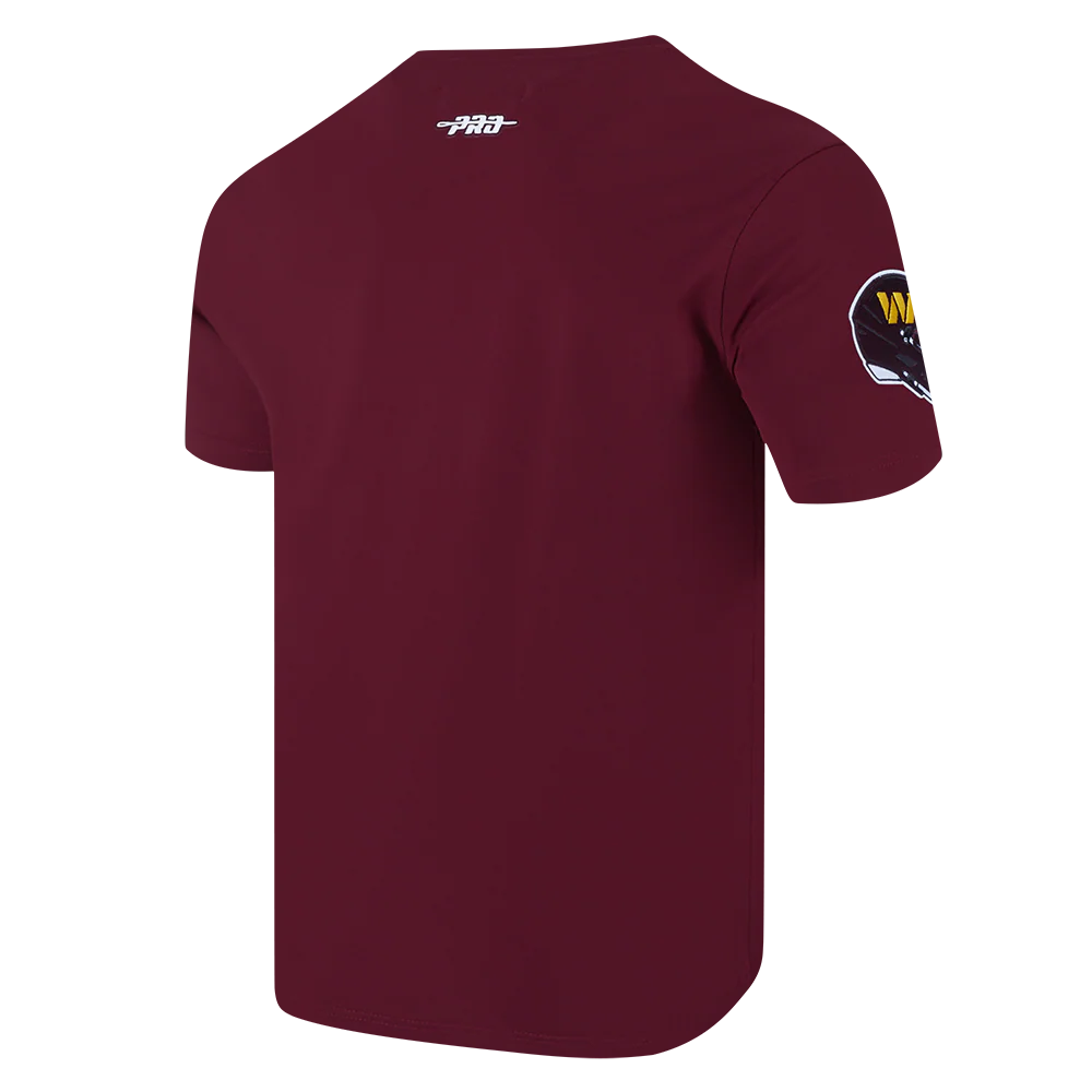 NFL WASHINGTON COMMANDERS MASHUP MEN'S TEE (WINE) - Image 4