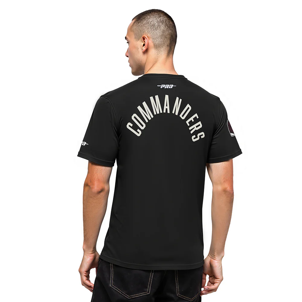 NFL WASHINGTON COMMANDERS MODERN ORIGINALS MEN'S SJ TEE (BLACK) - Image 2