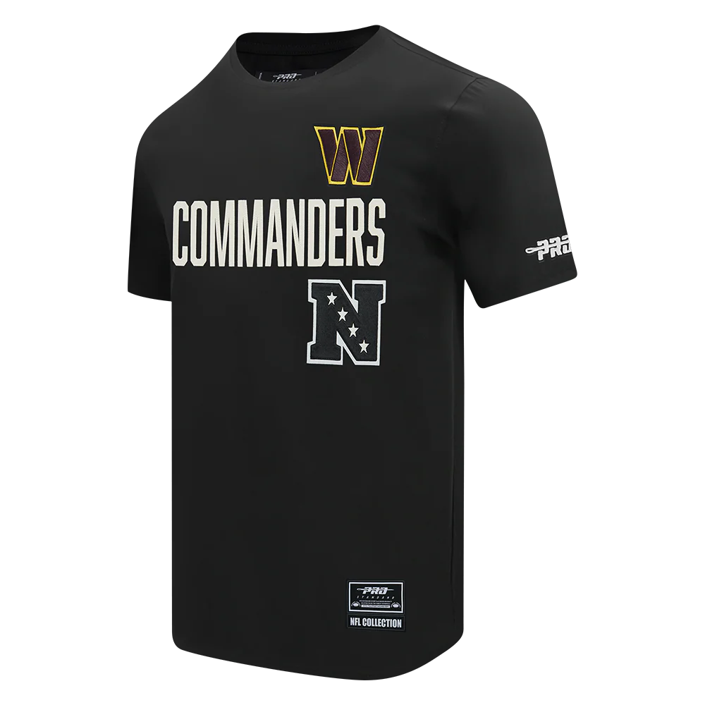 NFL WASHINGTON COMMANDERS MODERN ORIGINALS MEN'S SJ TEE (BLACK) - Image 3
