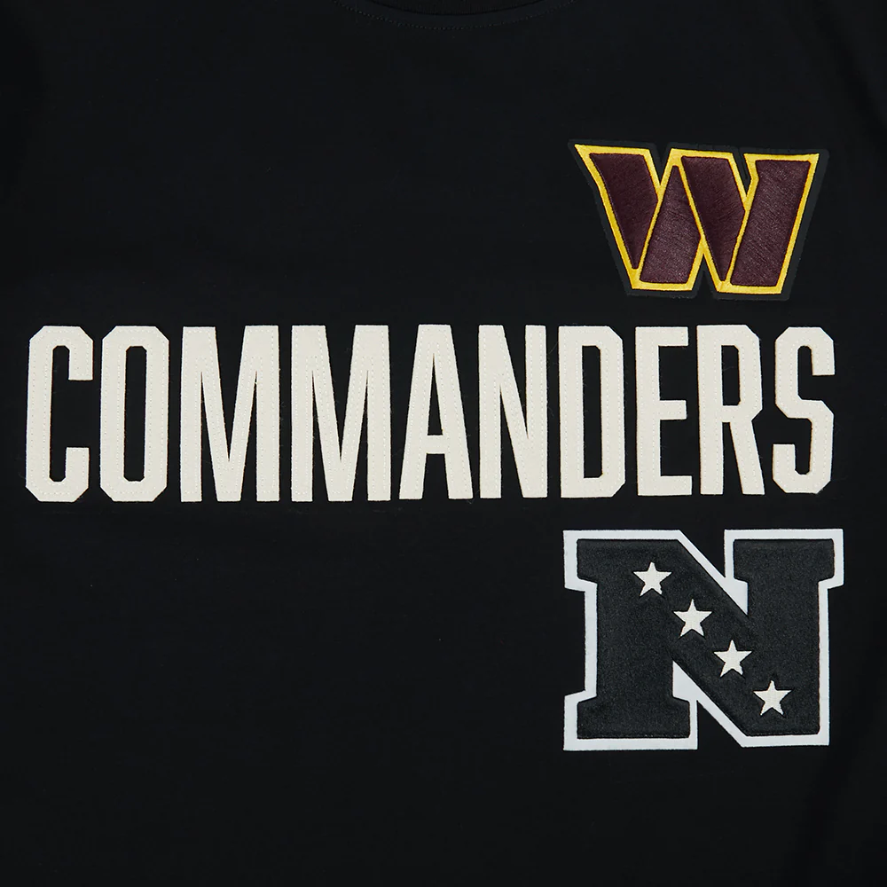 NFL WASHINGTON COMMANDERS MODERN ORIGINALS MEN'S SJ TEE (BLACK) - Image 7