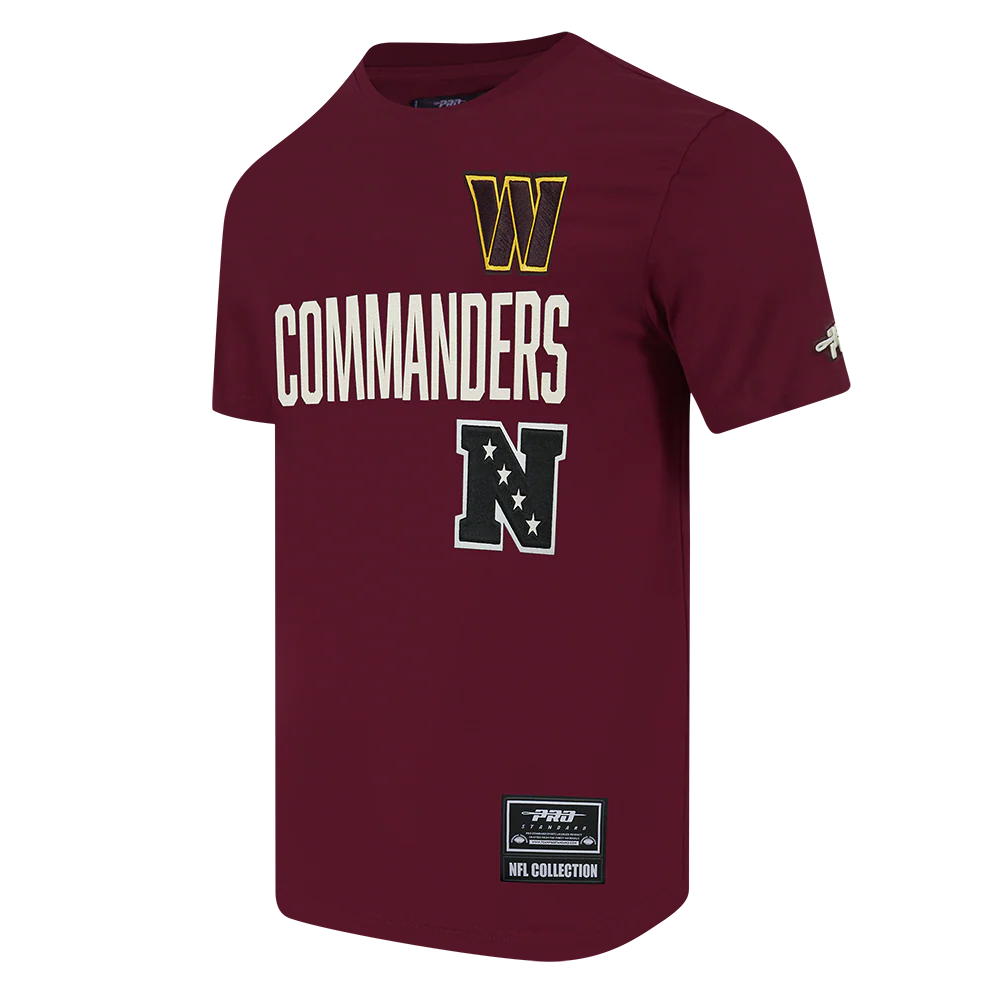 NFL WASHINGTON COMMANDERS MODERN ORIGINALS MEN'S SJ TEE (WINE) - Image 3