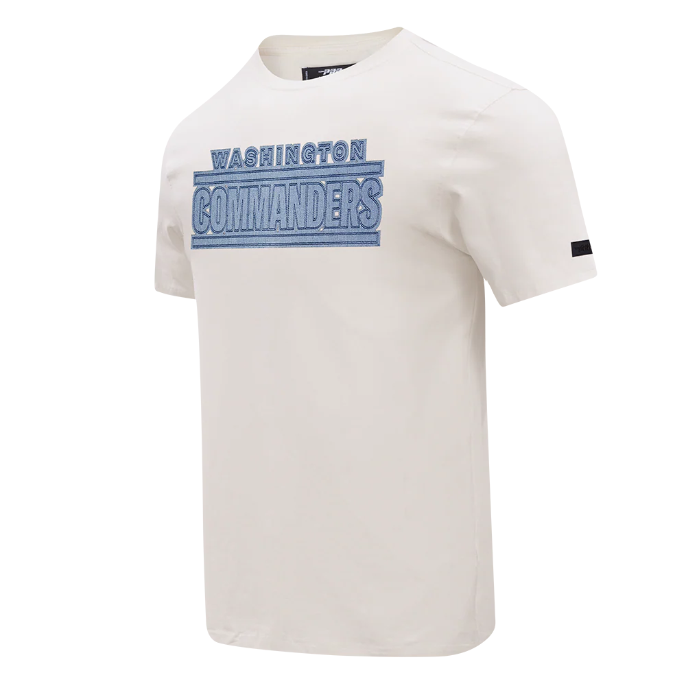 NFL WASHINGTON COMMANDERS VARSITY BLUES SJ TEE (LINEN) - Image 3