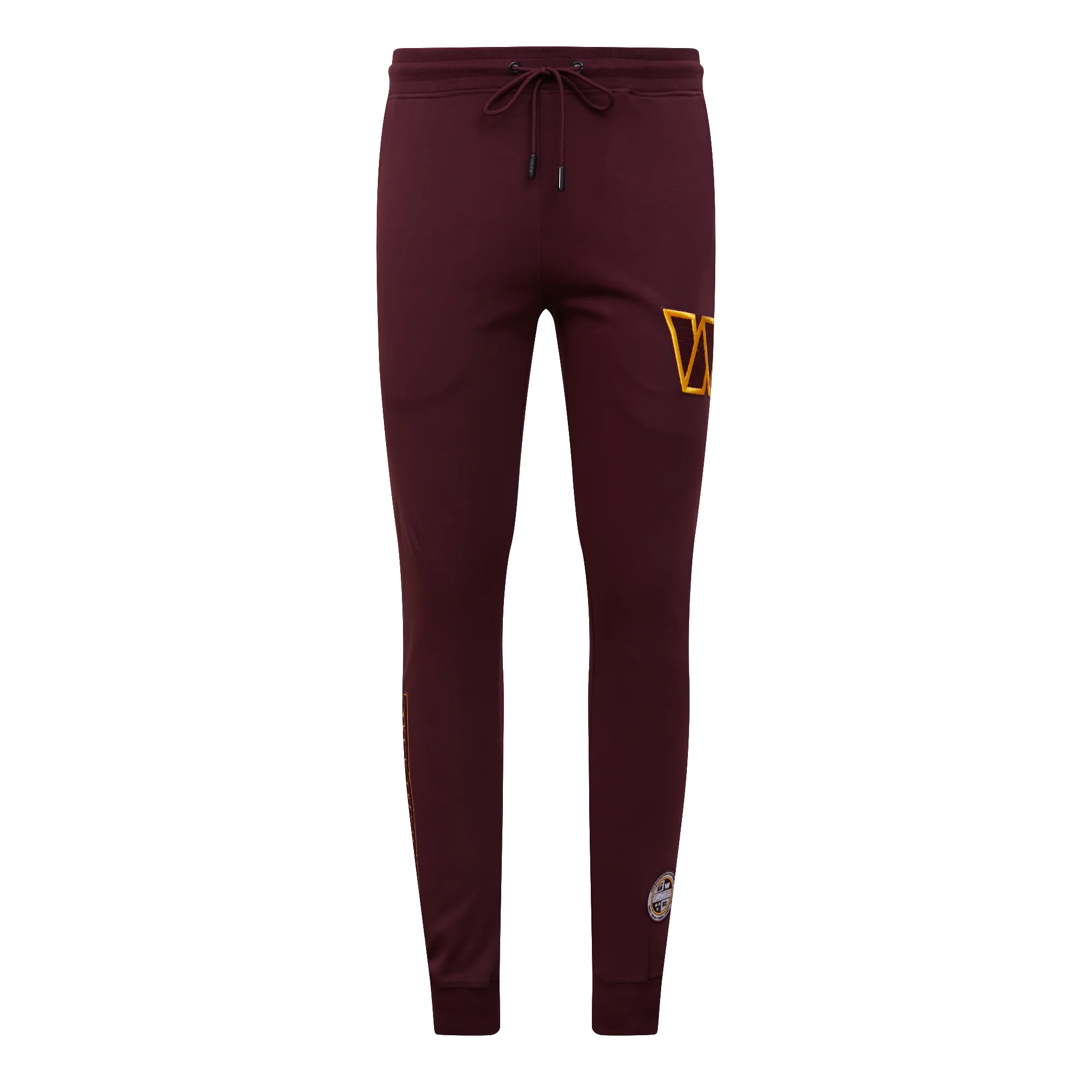 NFL WASHINGTON COMMANDERS CLASSIC CHENILLE DOUBLE KNIT JOGGER (WINE)
