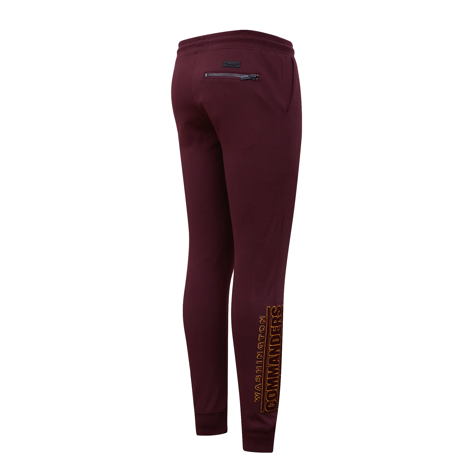 NFL WASHINGTON COMMANDERS CLASSIC CHENILLE DOUBLE KNIT JOGGER (WINE) - Image 4