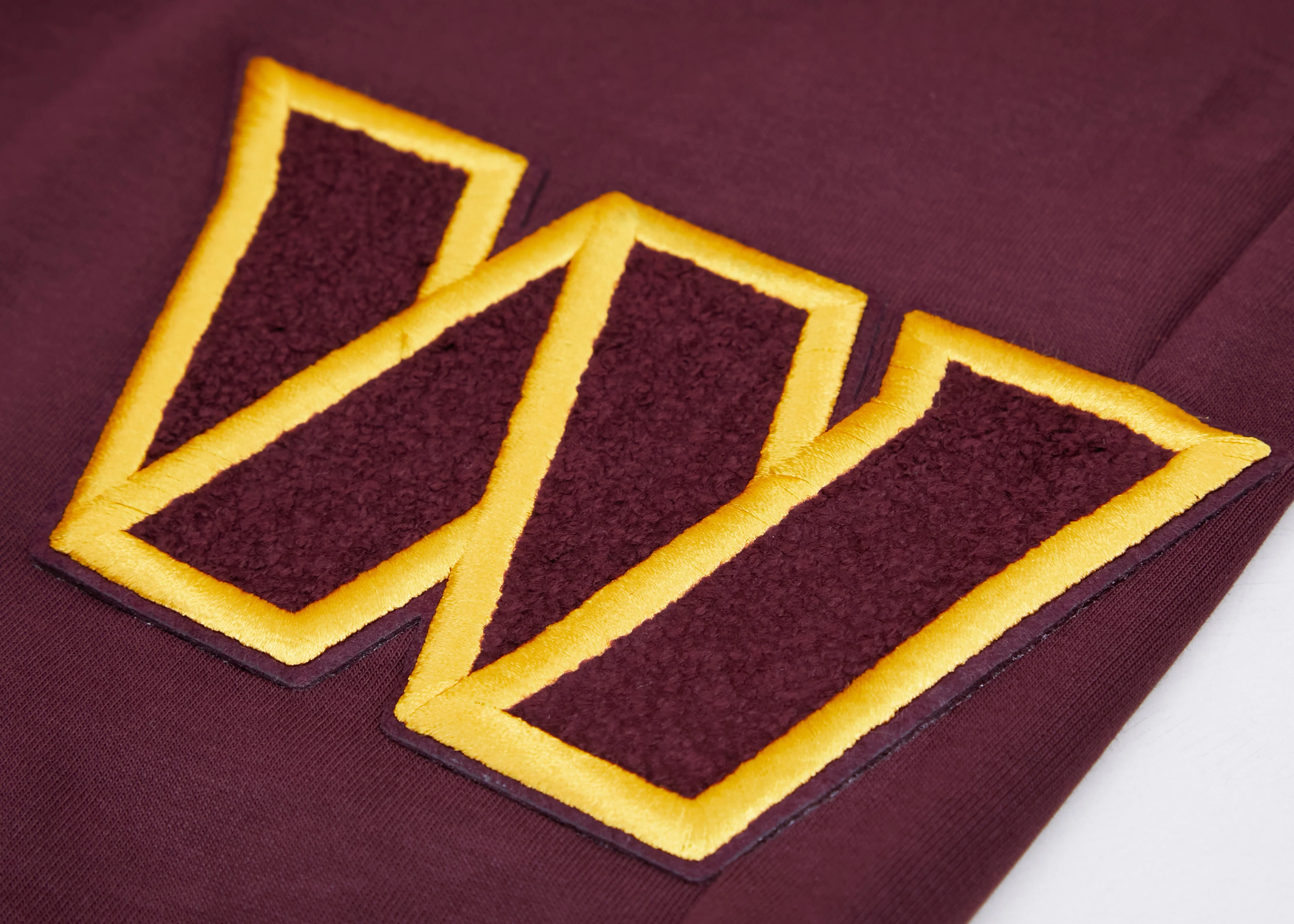 NFL WASHINGTON COMMANDERS CLASSIC CHENILLE DOUBLE KNIT JOGGER (WINE) - Image 6