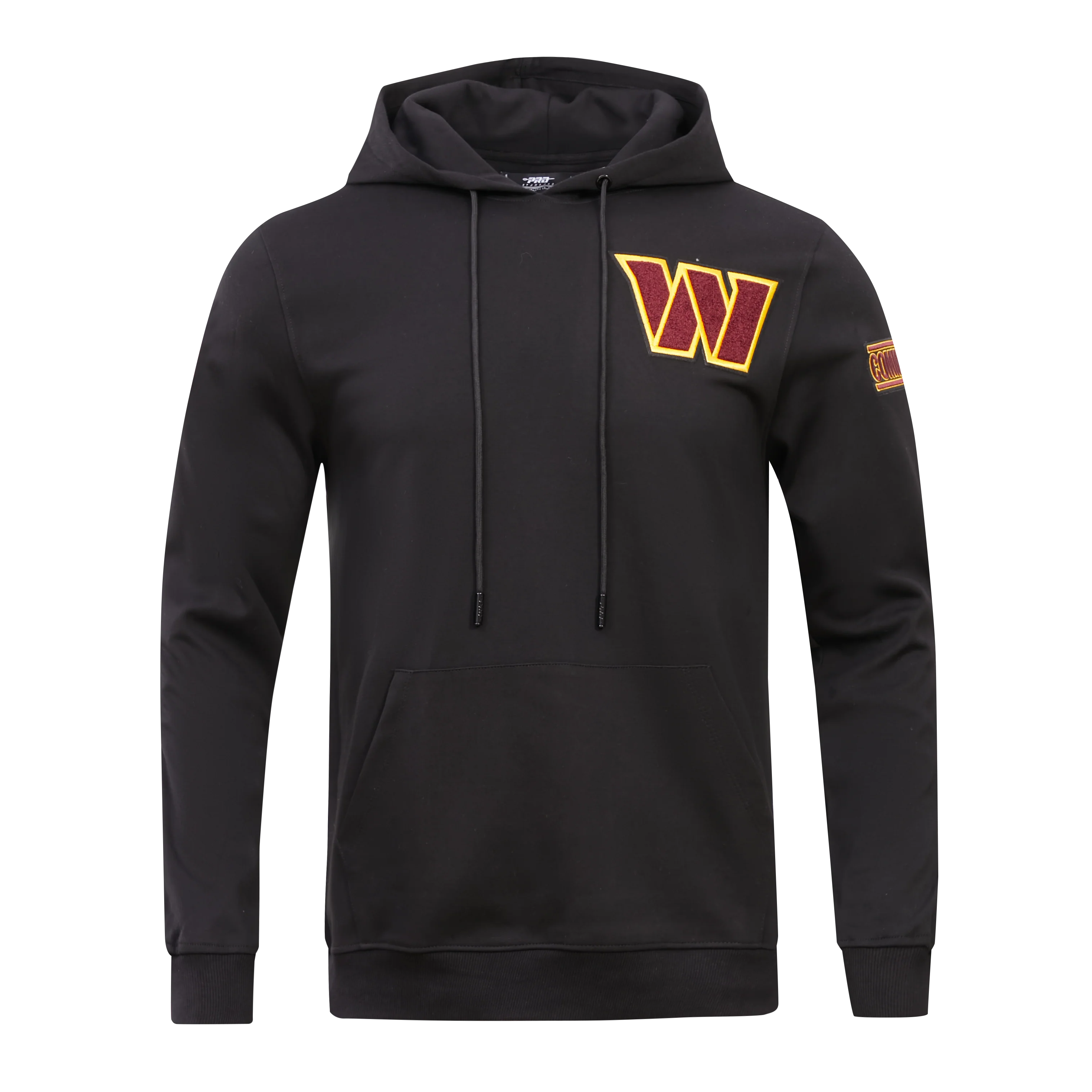 NFL WASHINGTON COMMANDERS CLASSIC CHENILLE MEN'S PO HOODIE (BLACK)