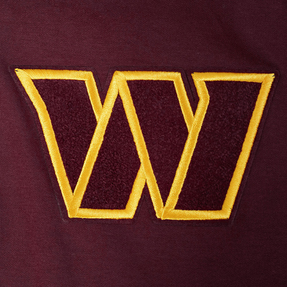 NFL WASHINGTON COMMANDERS CLASSIC CHENILLE PO HOODIE (WINE) - Image 13