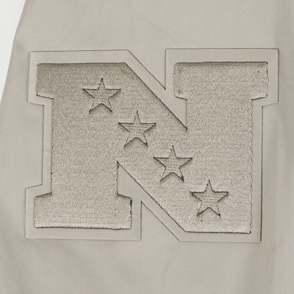NFL WASHINGTON COMMANDERS NEUTRAL MEN'S TWILL JACKET (TAUPE) - Image 6