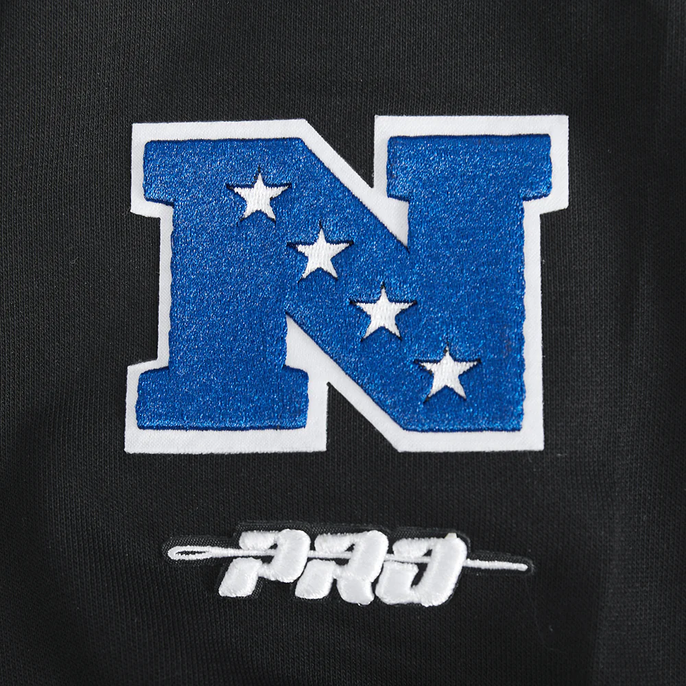 NFL WASHINGTON COMMANDERS WINGSPAN WOMEN'S FLC CREWNECK (BLACK) - Image 10