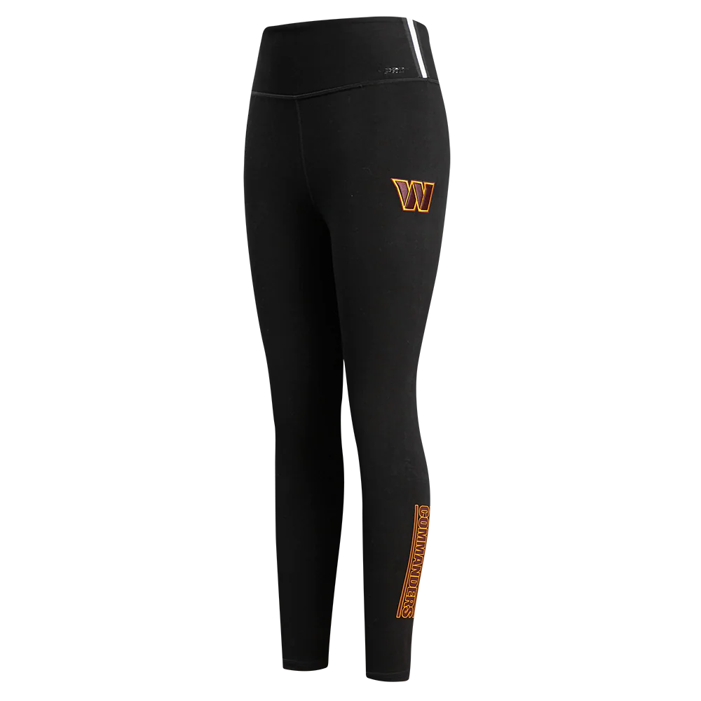 NFL WASHINGTON COMMANDERS CLASSIC JERSEY LEGGING (BLACK) - Image 2