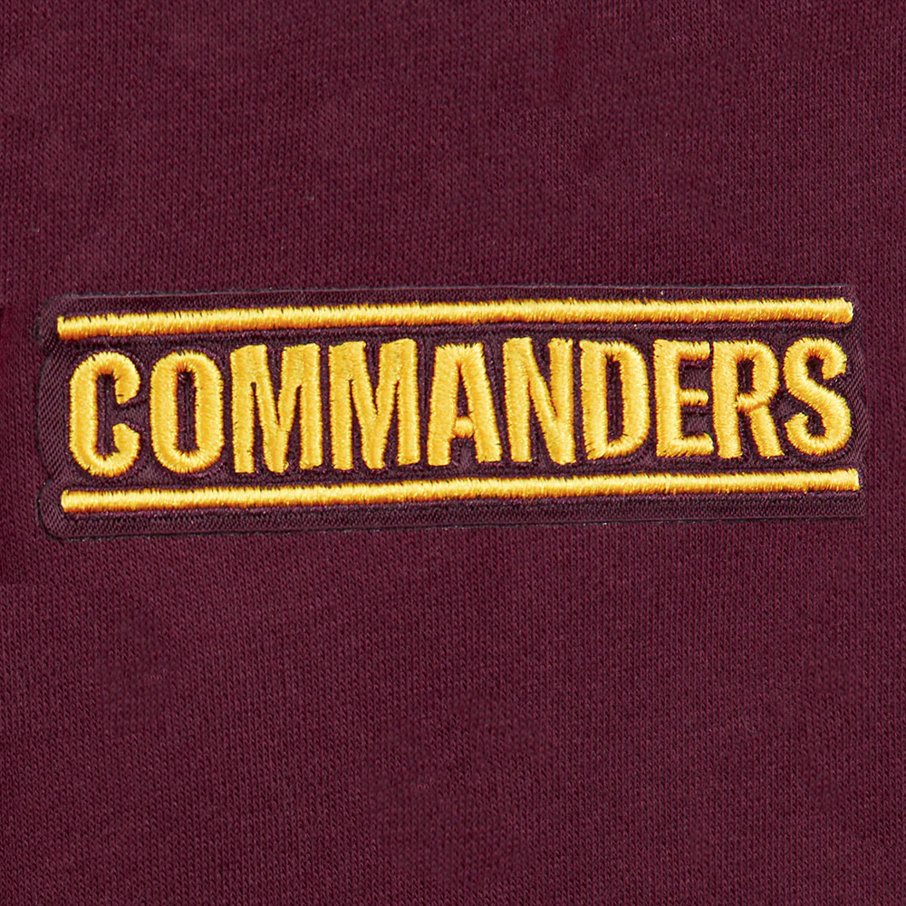 NFL WASHINGTON COMMANDERS CLASSIC LITTLE BOYS FLEECE PULLOVER HOODIE (WINE) - Image 13