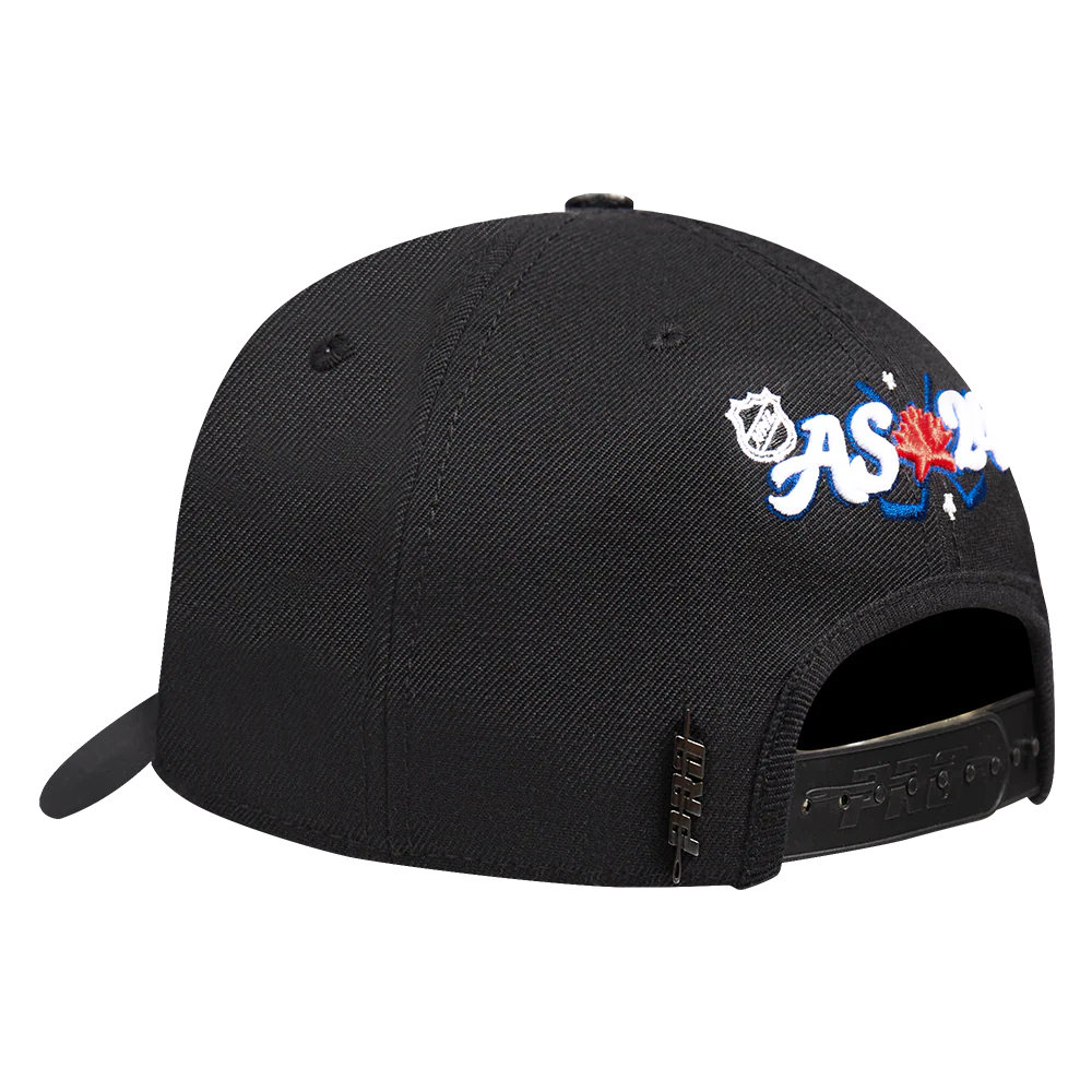 NHL ALL TEAMS NHL ALL STAR 2024 SNAPBACK HAT (BLACK) - Image 3