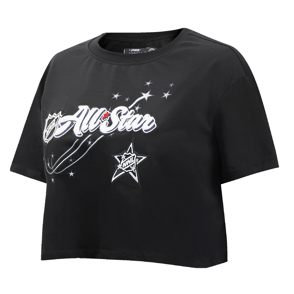NHL ALL TEAMS NHL ALL STAR 2024 WOMEN'S BOXY TEE (BLACK) - Image 2