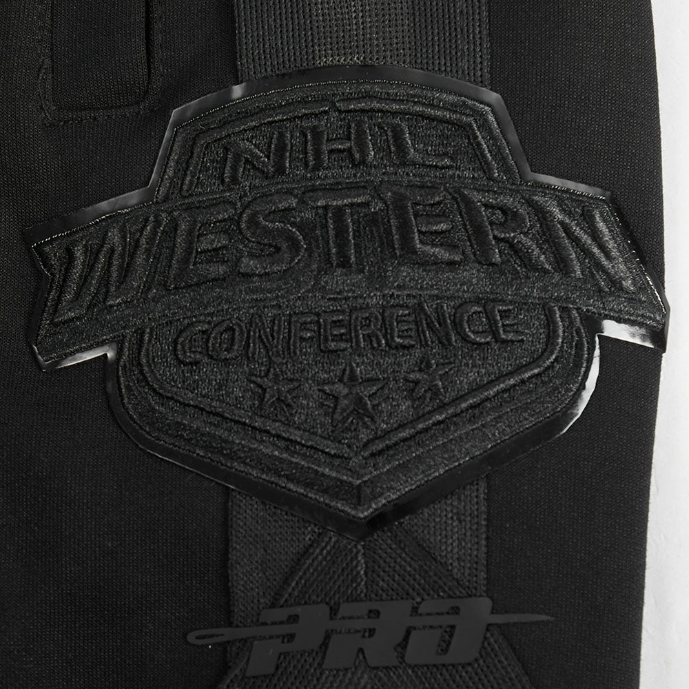 NHL ANAHEIM DUCKS TRIPLE BLACK MEN'S DK SHORT (TRIPLE BLACK) - Image 10