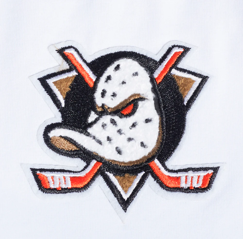 NHL ANAHEIM DUCKS CLASSIC WOMEN'S BODYCON DRESS (WHITE) - Image 5