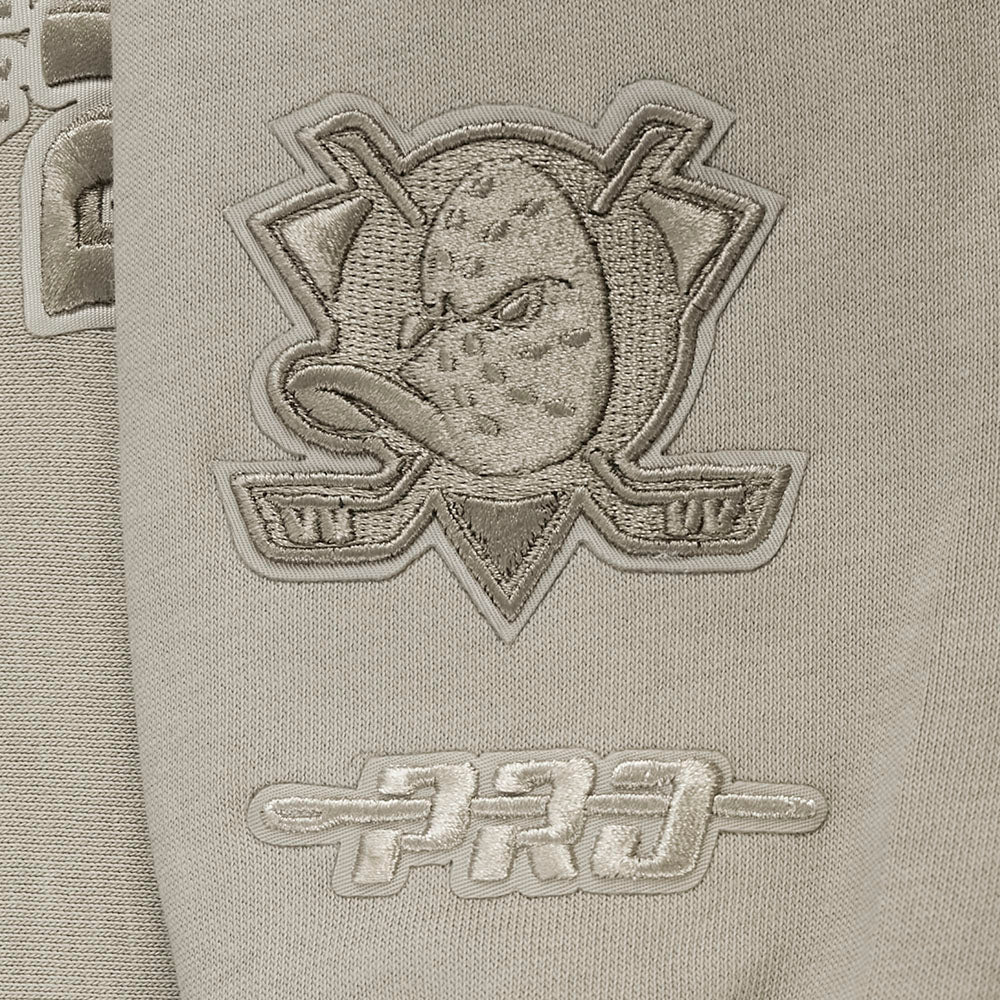 ANAHEIM DUCKS WINGSPAN WOMEN'S FLC CREWNECK (TAUPE) - Image 11