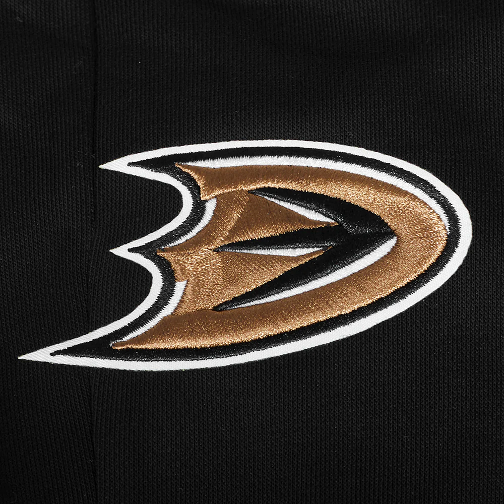 NHL ANAHEIM DUCKS CLASSIC WOMEN'S SWEATPANT (BLACK) - Image 5