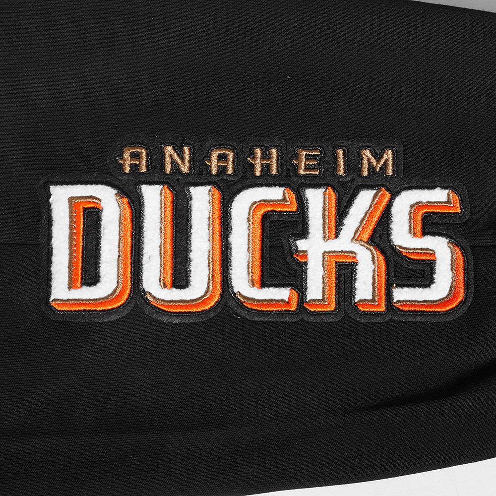 NHL ANAHEIM DUCKS CLASSIC WOMEN'S SWEATPANT (BLACK) - Image 6