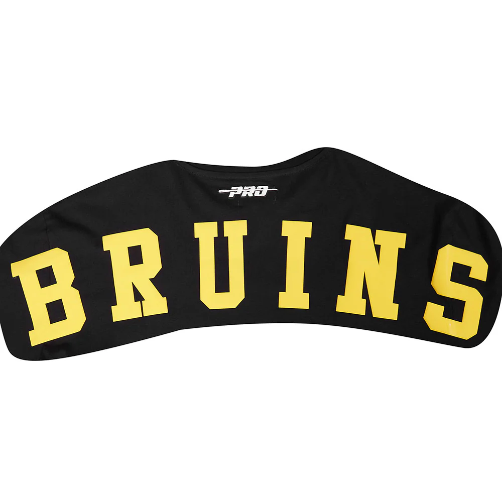 NHL BOSTON BRUINS WINGSPAN MEN'S CJ DROP SHOULDER TEE (BLACK) - Image 11