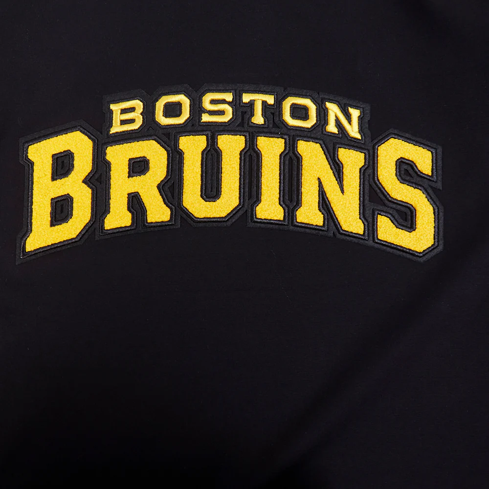 NHL BOSTON BRUINS CLASSIC CHENILLE MEN'S SJ TEE (BLACK) - Image 6