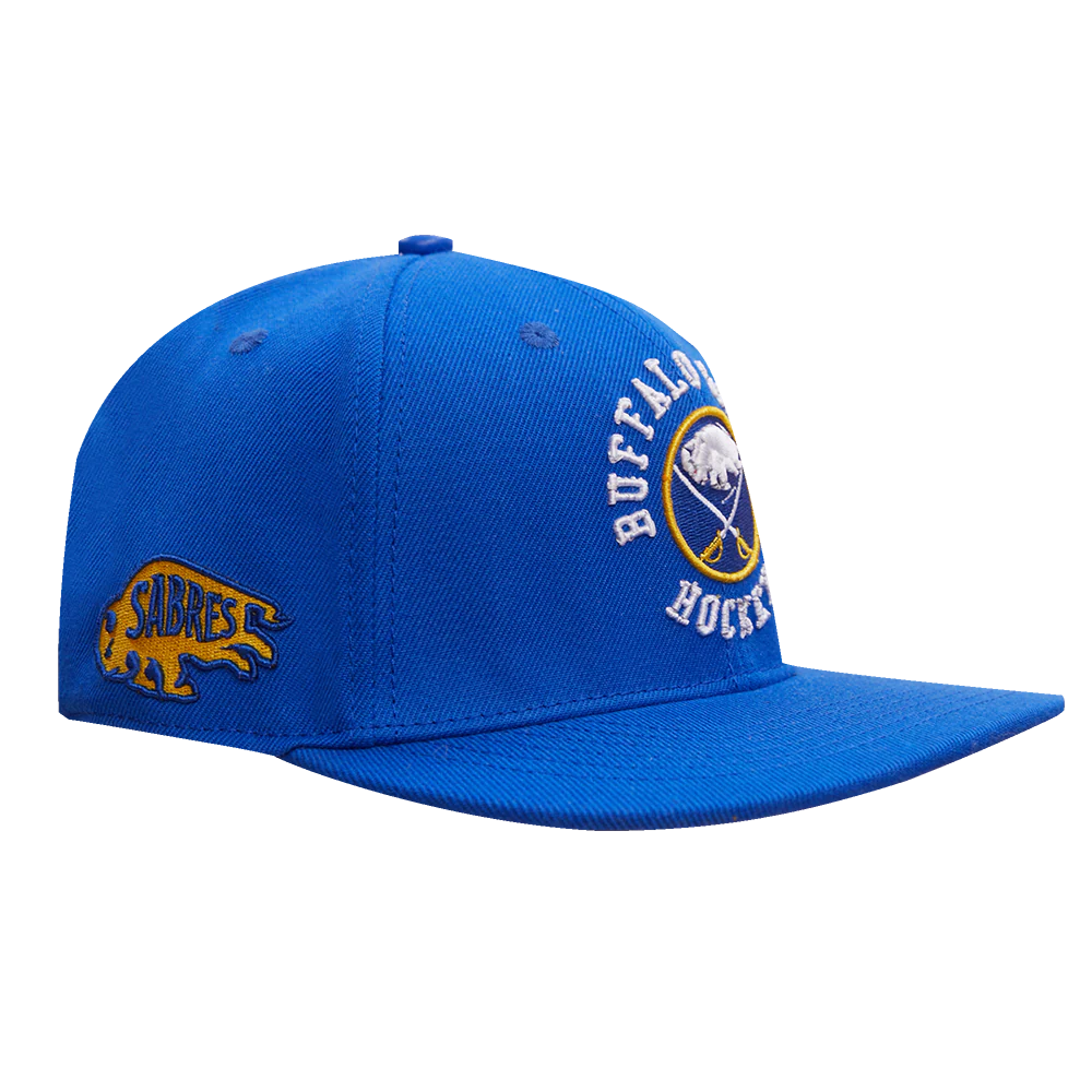 NHL BUFFALO SABRES HYBRID WOOL SNAPBACK HAT (ROYAL BLUE) - Image 2