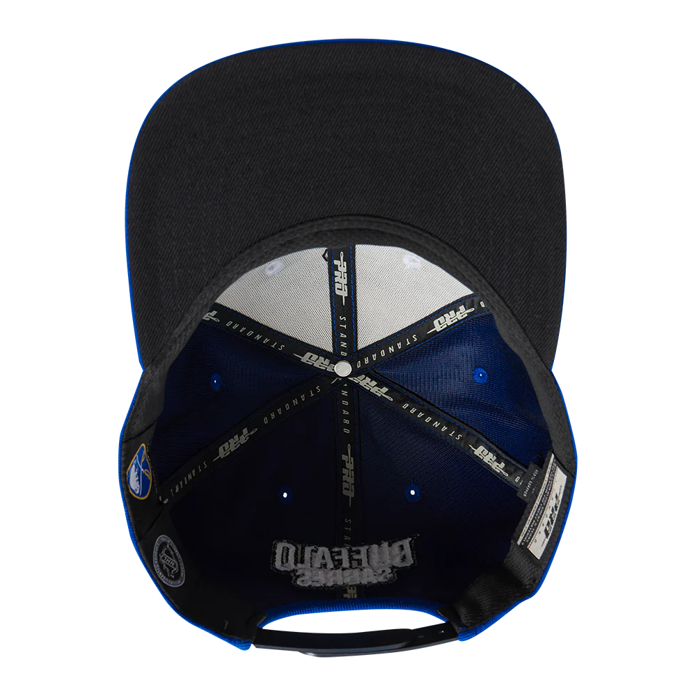 NHL BUFFALO SABRES RETRO MOTION 2 TONE WOOL SNAPBACK HAT (ROYAL BLUE/WHITE) - Image 6
