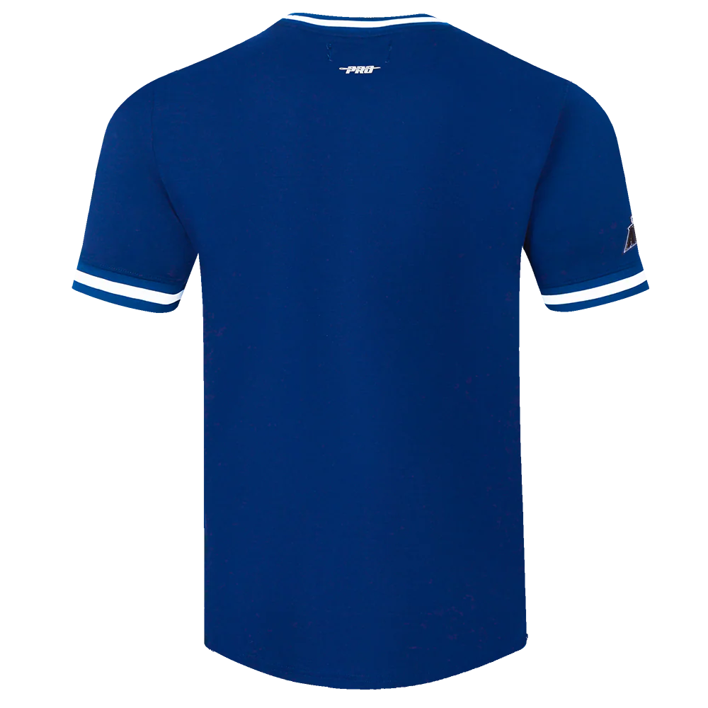 NHL COLORADO AVALANCHE CLASSIC CHENILLE MEN'S TEE (DODGER BLUE) - Image 3
