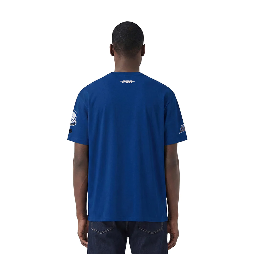 NHL COLORADO AVALANCHE CLASSIC CHENILLE MEN'S   TEE (DODGER BLUE) - Image 2