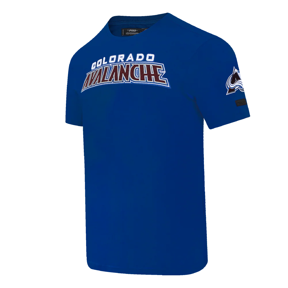 NHL COLORADO AVALANCHE CLASSIC CHENILLE MEN'S   TEE (DODGER BLUE) - Image 4