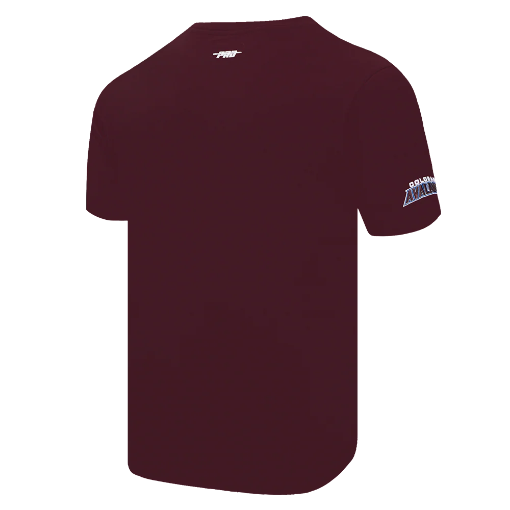 NHL COLORADO AVALANCHE CLASSIC CHENILLE MEN'S   TEE (WINE) - Image 4