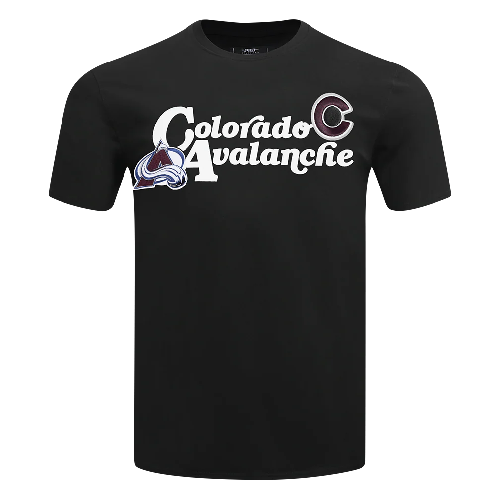 NHL COLORADO AVALANCHE SOUVENIR MEN'S SJ TEE (BLACK) - Image 3