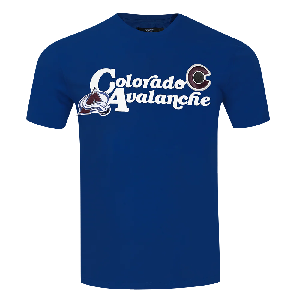 NHL COLORADO AVALANCHE SOUVENIR MEN'S SJ TEE (DODGER BLUE) - Image 5