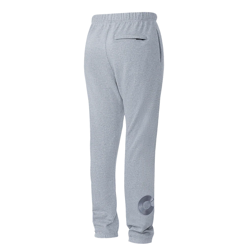 NHL COLORADO AVALANCHE NEUTRAL MEN'S SWEATPANT (DARK HEATHER GRAY) - Image 4