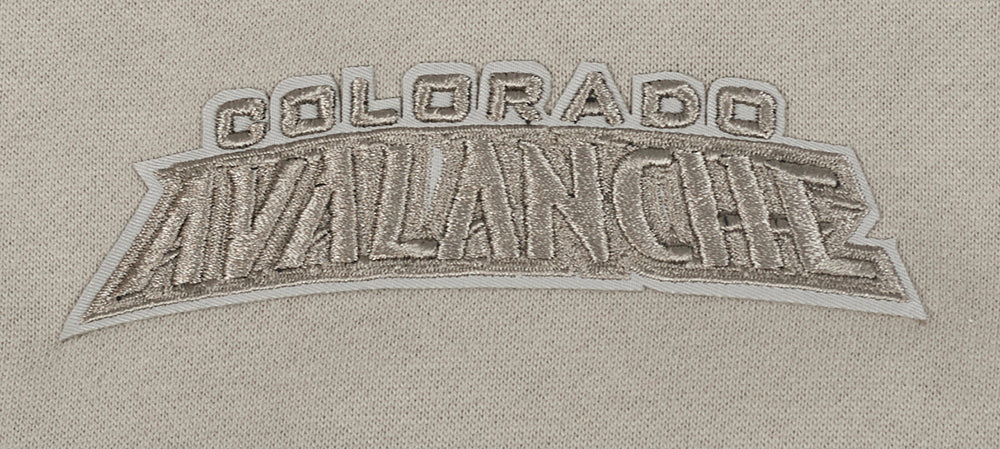 NHL COLORADO AVALANCHE NEUTRAL MEN'S DROP SHOULDER PULLOVER HOODIE (TAUPE) - Image 10