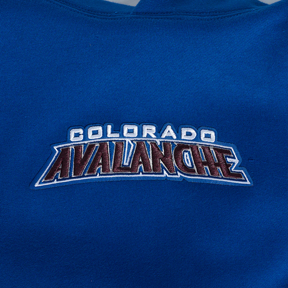 NHL COLORADO AVALANCHE WINGSPAN MEN'S DROP SHOULDER FLC PO HOODIE (DODGER BLUE) - Image 10