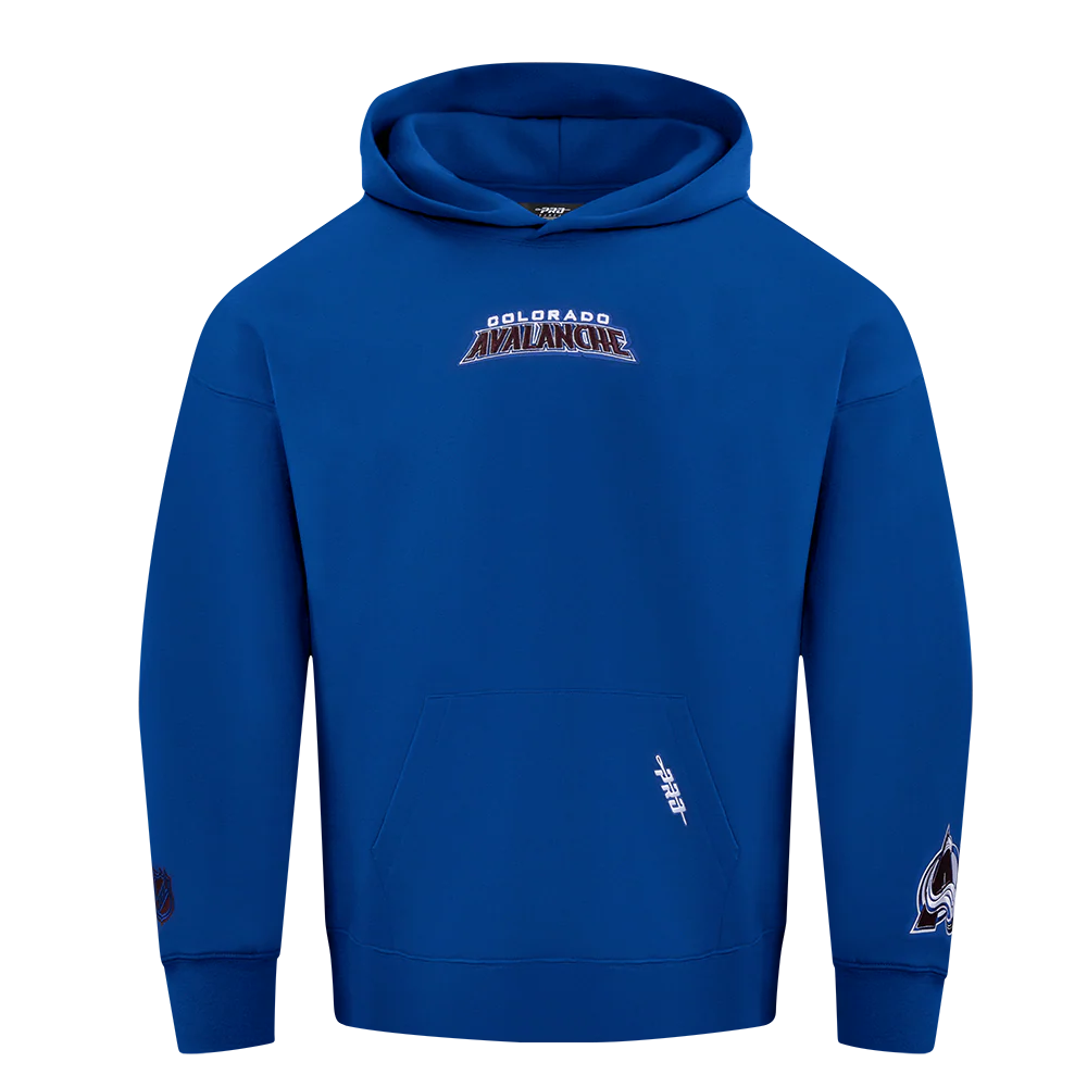 NHL COLORADO AVALANCHE WINGSPAN MEN'S DROP SHOULDER FLC PO HOODIE (DODGER BLUE) - Image 3