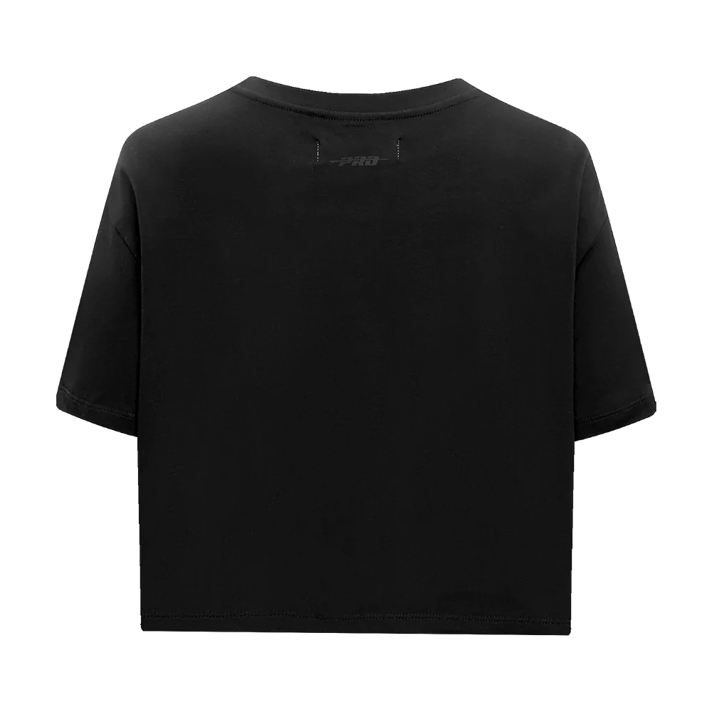 NHL COLORADO AVALANCHE NEUTRAL WOMEN'S BOXY TEE (BLACK) - Image 3