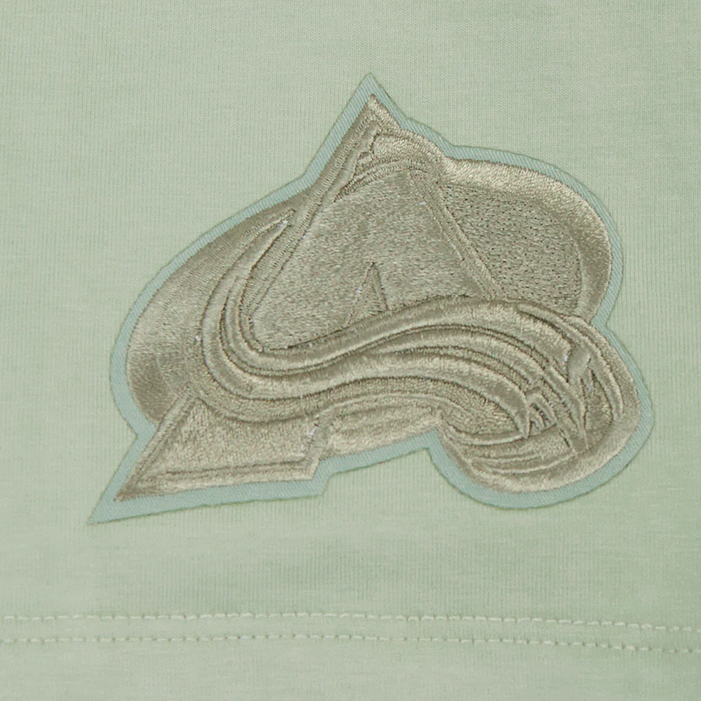 NHL COLORADO AVALANCHE NEUTRAL SINGLE JERSEY BOXY TEE (MOSS) - Image 5