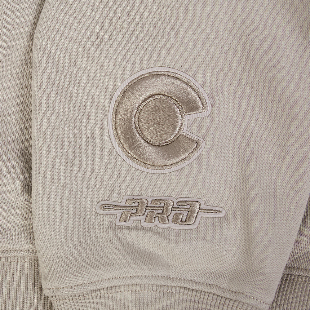 NHL COLORADO AVALANCHE WINGSPAN WOMEN'S FLC CREWNECK (TAUPE) - Image 13