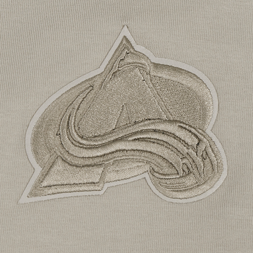 NHL COLORADO AVALANCHE NEUTRAL WOMEN'S HIGH WAIST JERSEY LEGGING (TAUPE) - Image 5