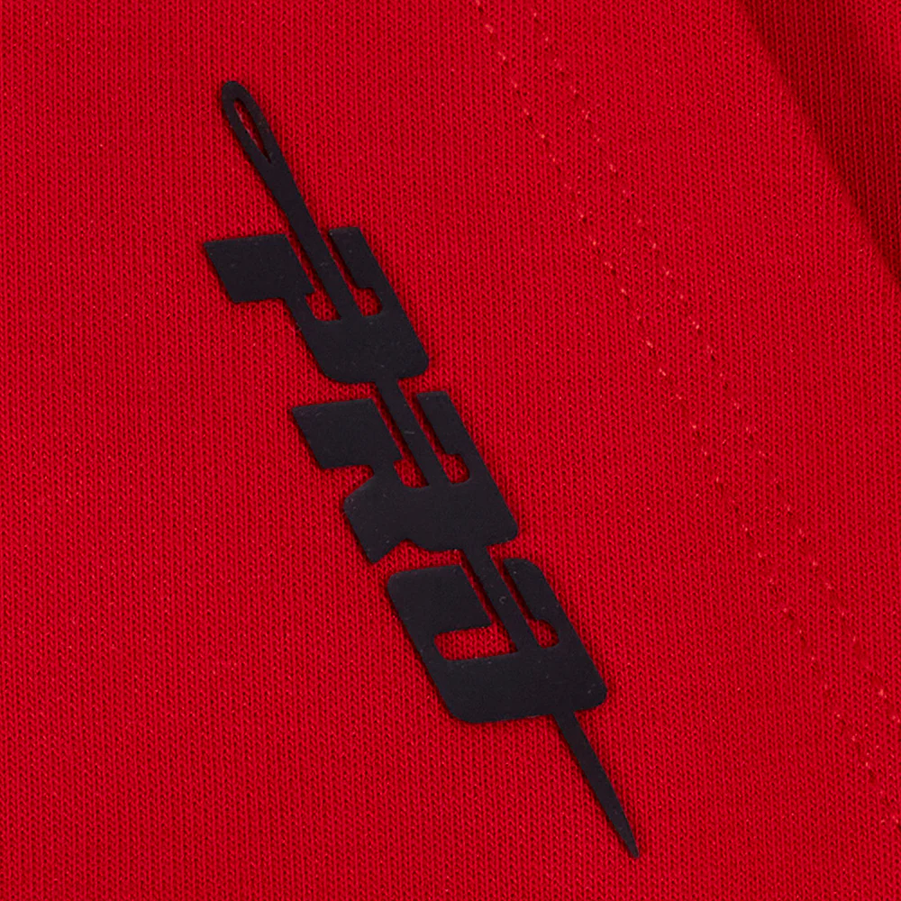 NHL CHICAGO BLACKHAWKS CLASSIC CHENILLE MEN'S DK PO HOODIE (RED) - Image 6