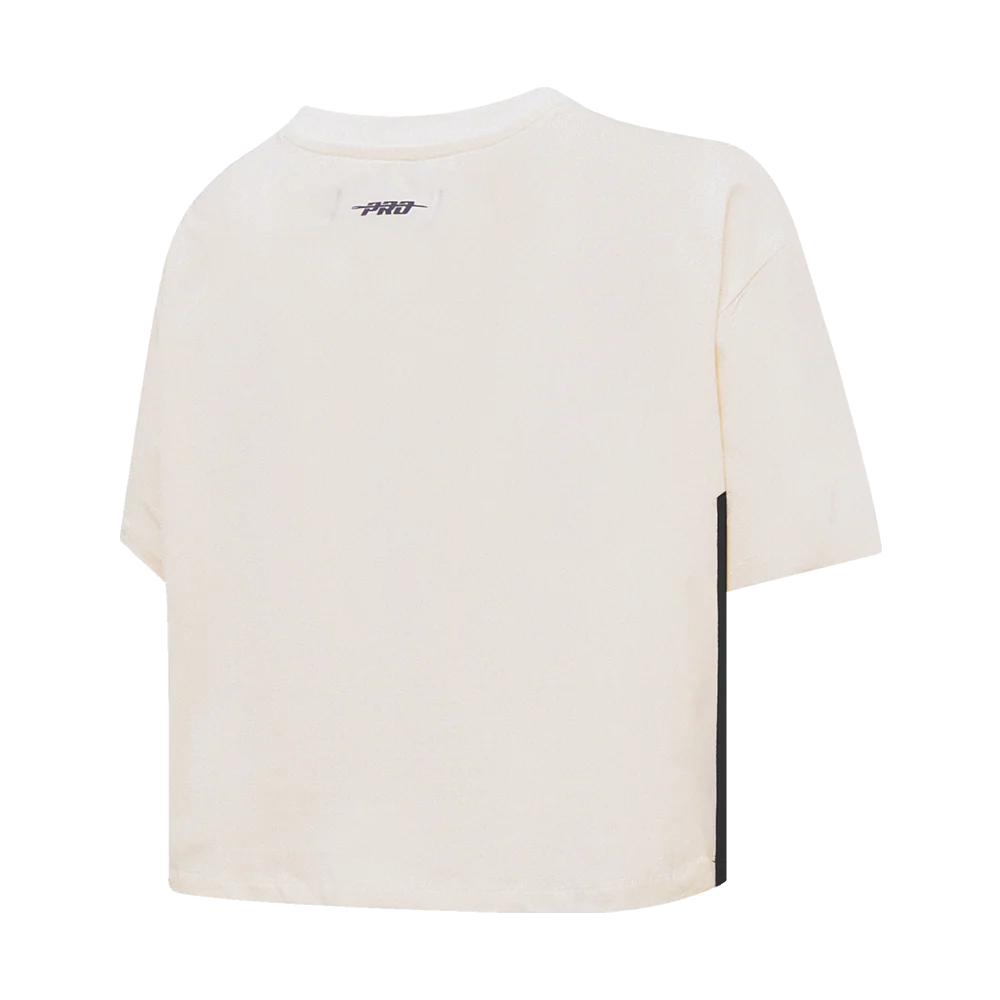 NHL CHICAGO BLACKHAWKS RETRO CLASSIC WOMEN'S BOXY TEE (EGGSHELL) - Image 3
