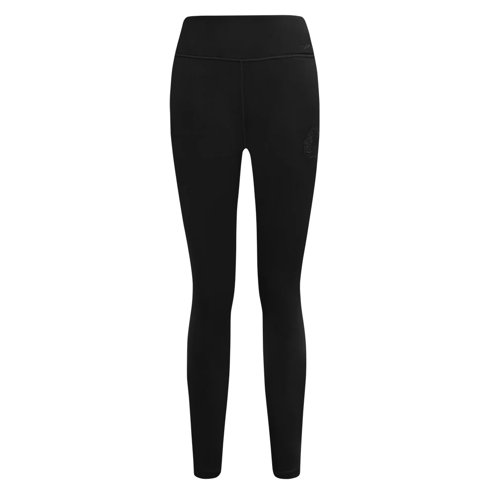 NHL CHICAGO BLACKHAWKS NEUTRAL WOMEN'S JERSEY LEGGING (BLACK) - Image 2