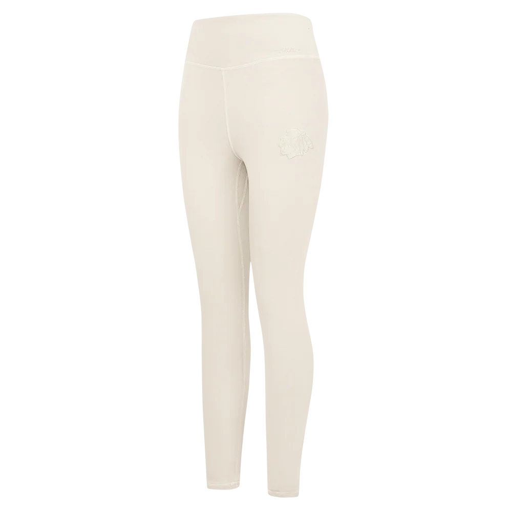 NHL CHICAGO BLACKHAWKS NEUTRAL WOMEN'S JERSEY LEGGING (EGGSHELL)