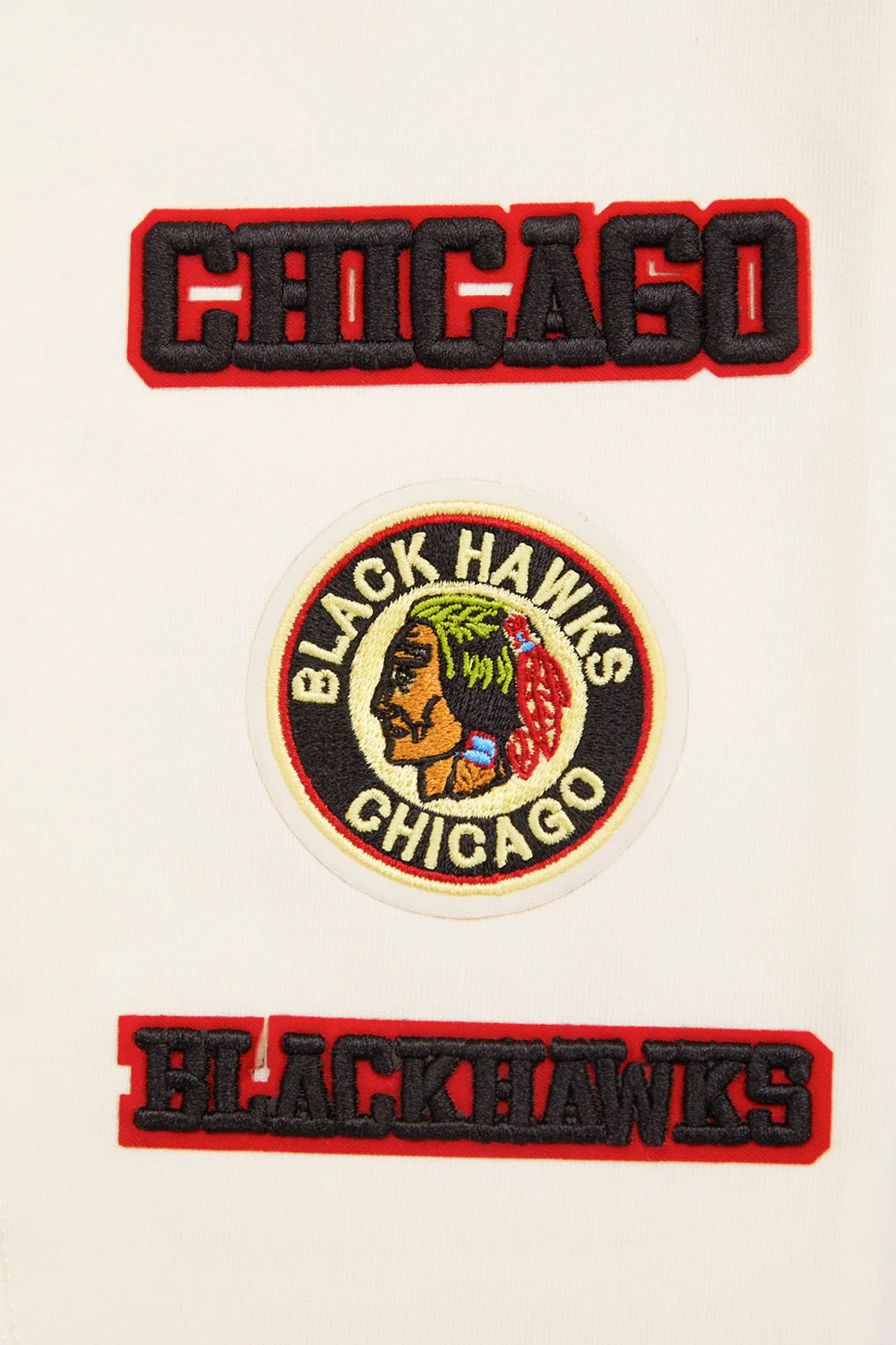 NHL CHICAGO BLACKHAWKS RETRO CLASSIC WOMEN'S JERSEY LEGGING (EGGSHELL) - Image 5