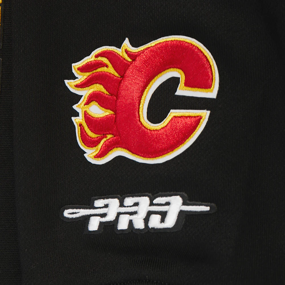 NHL CALGARY FLAMES WINGSPAN WOMEN'S FLC CREWNECK (BLACK) - Image 10