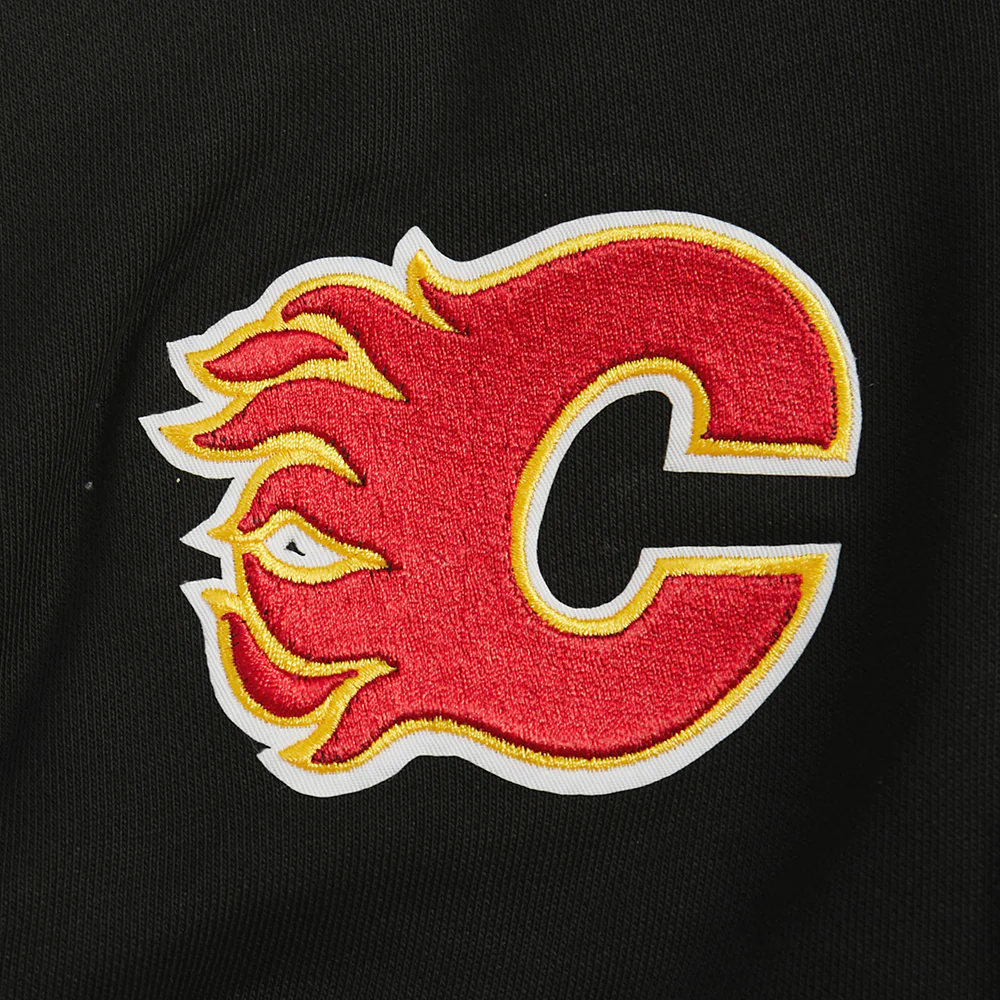 NHL CALGARY FLAMES WINGSPAN WOMEN'S FLC CREWNECK (BLACK) - Image 14