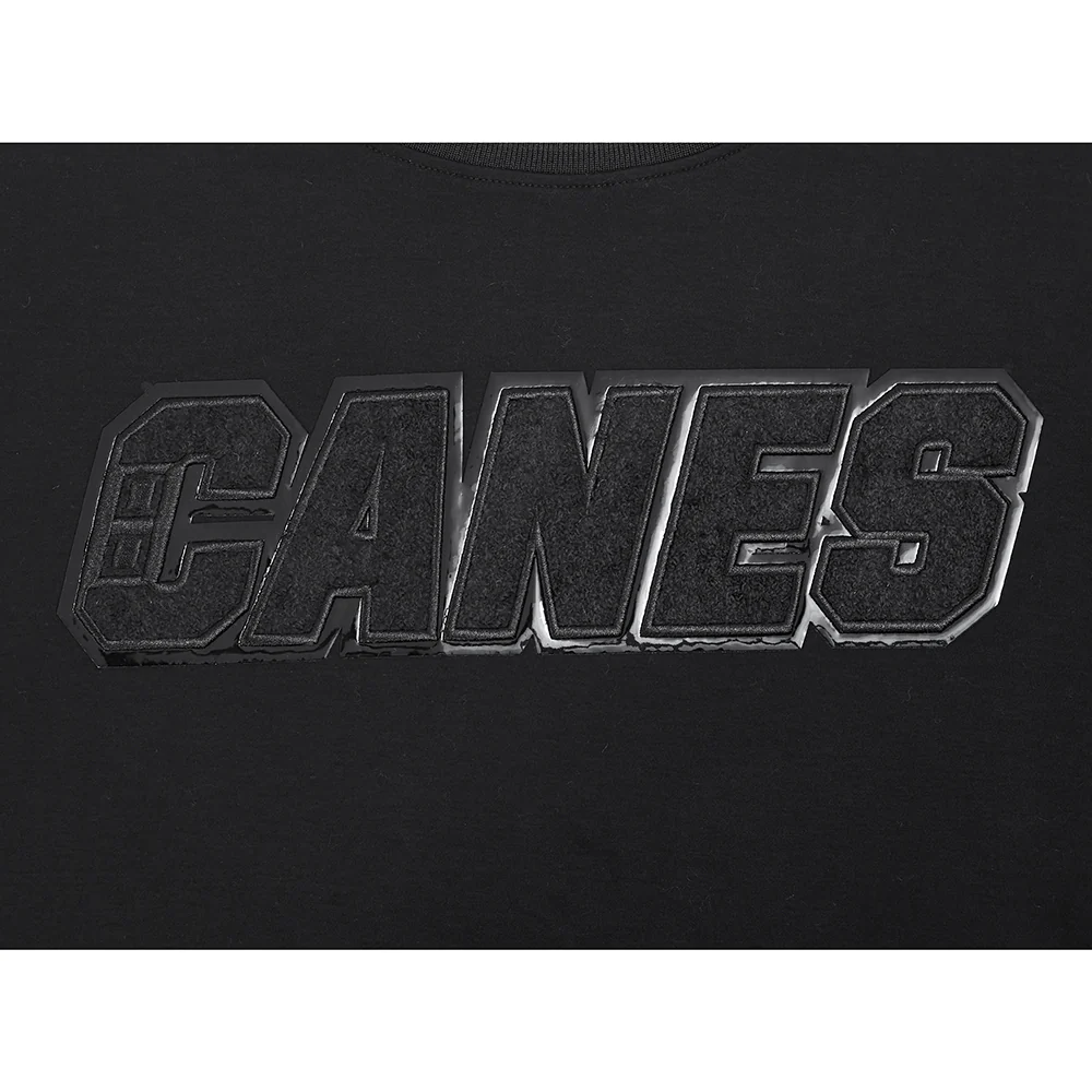 NHL CAROLINA HURRICANES TRIPLE BLACK MEN'S DK TEE (TRIPLE BLACK) - Image 7